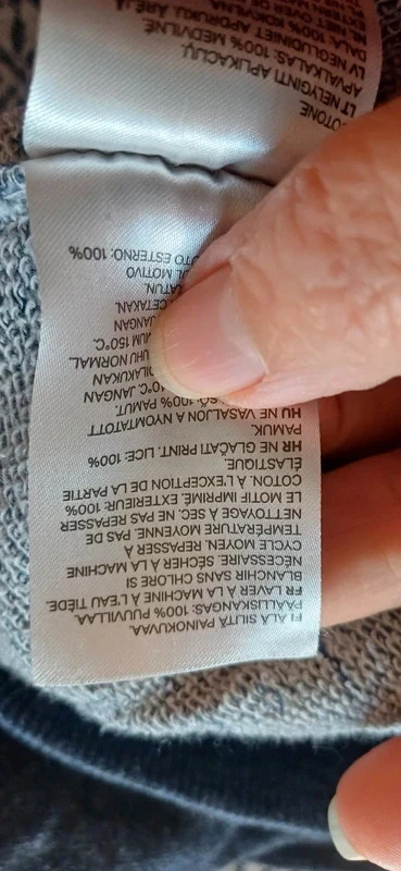 Blauwe hoodie van no were is net zo leuk als Las Vegas maat 40 – photo 9